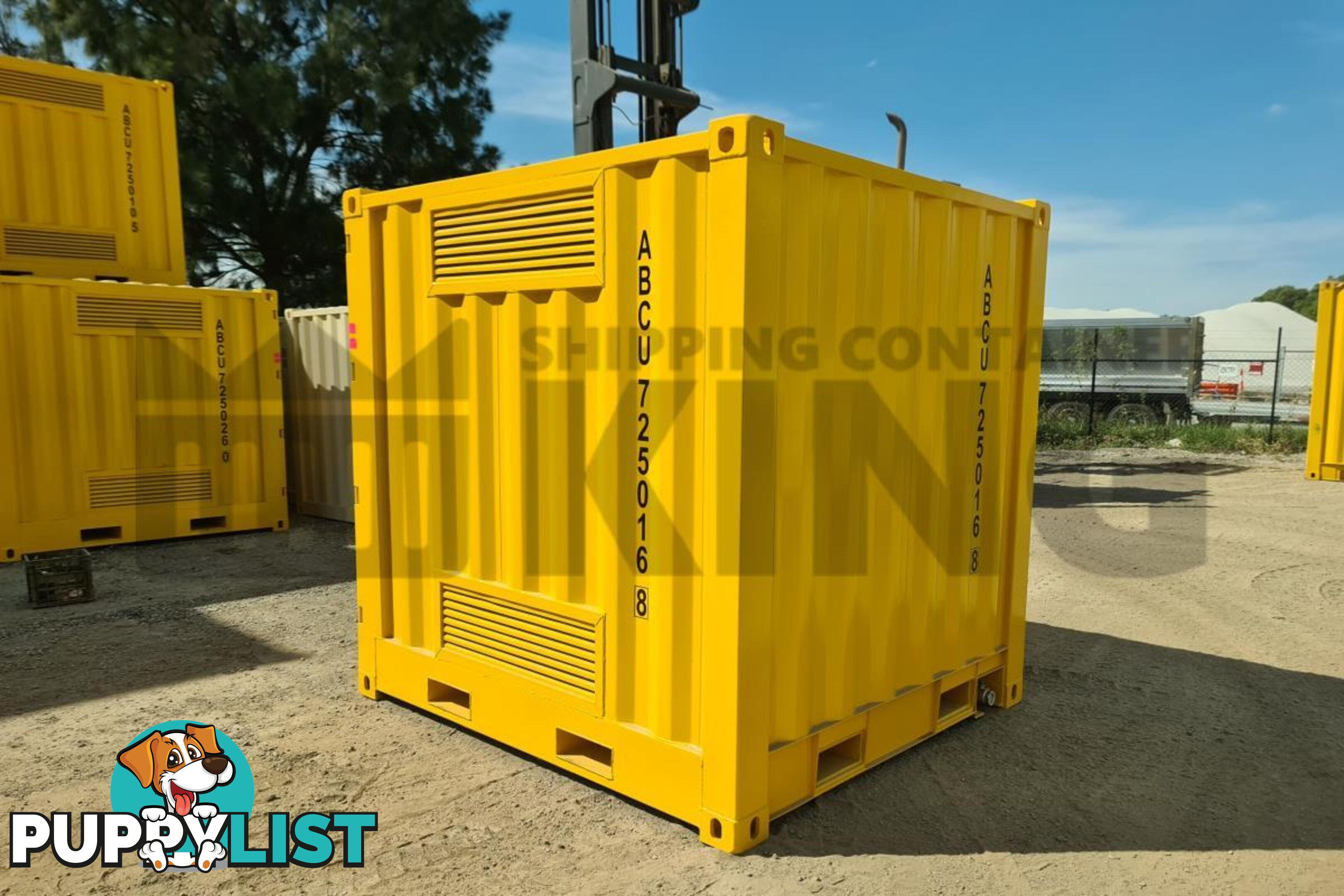 8' DANGEROUS GOODS SHIPPING CONTAINER (4 CORNER POST)