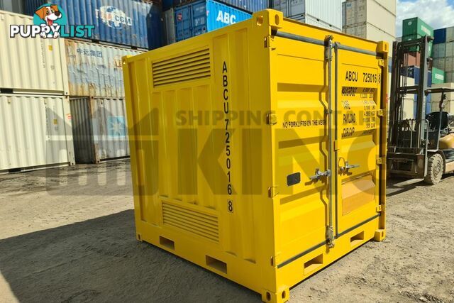 8' DANGEROUS GOODS SHIPPING CONTAINER (4 CORNER POST)