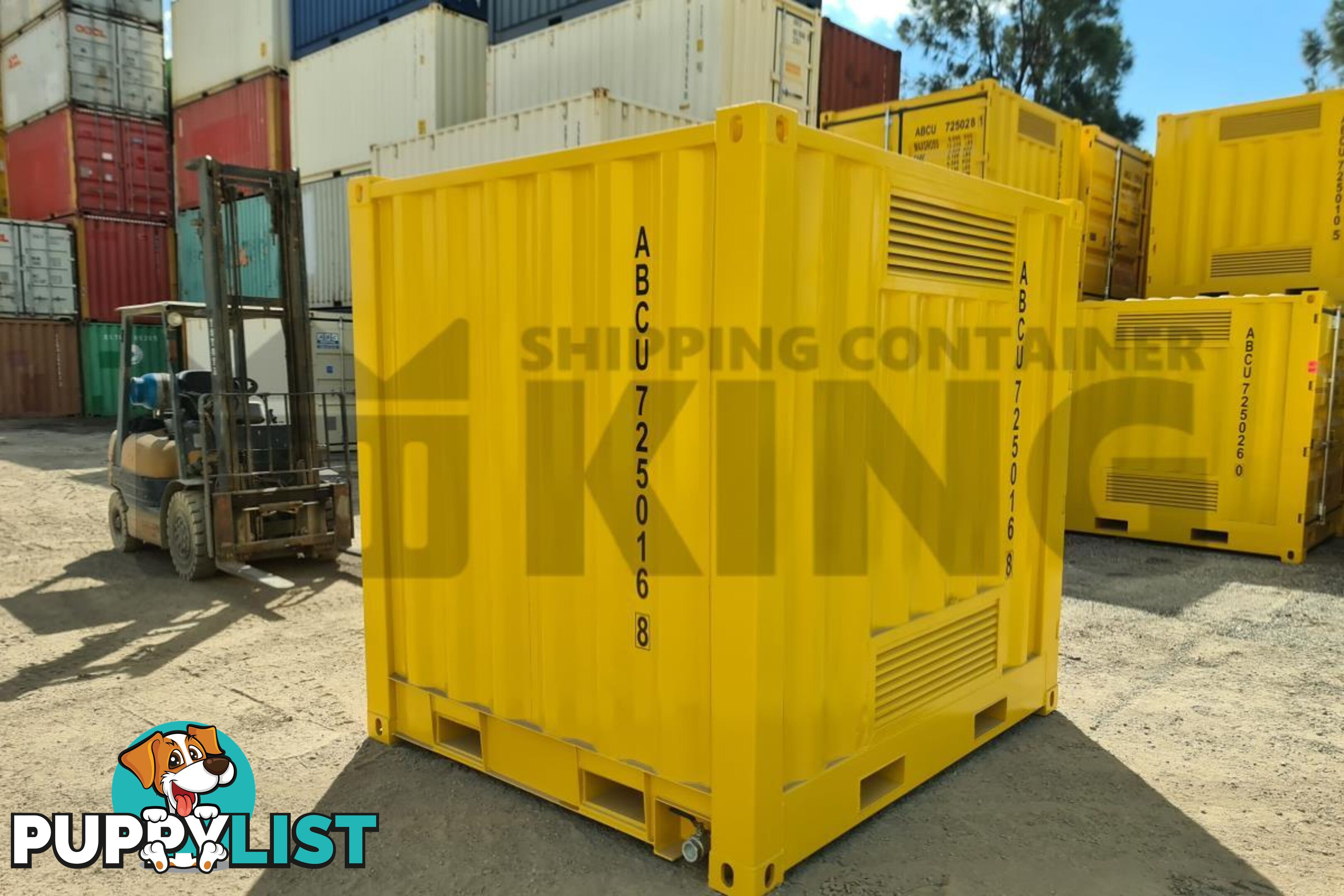 8' DANGEROUS GOODS SHIPPING CONTAINER (4 CORNER POST)