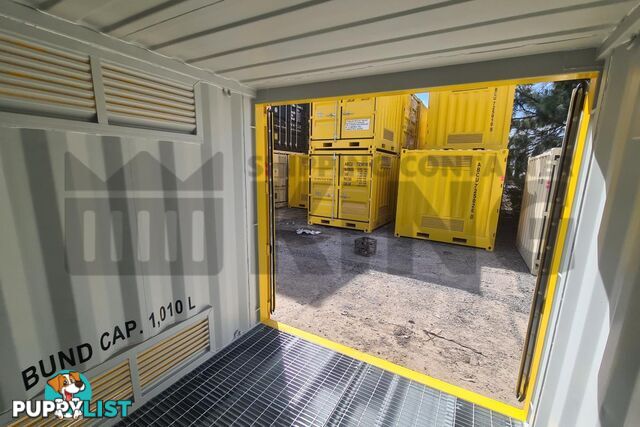 8' DANGEROUS GOODS SHIPPING CONTAINER (4 CORNER POST)