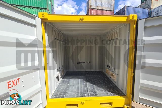 8' DANGEROUS GOODS SHIPPING CONTAINER (4 CORNER POST)