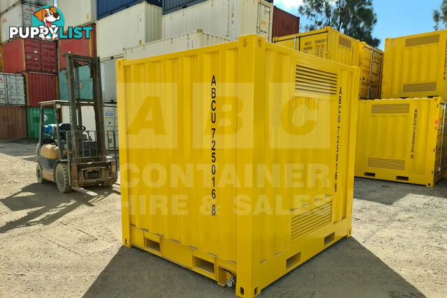 8' DANGEROUS GOODS SHIPPING CONTAINER (4 CORNER POST)