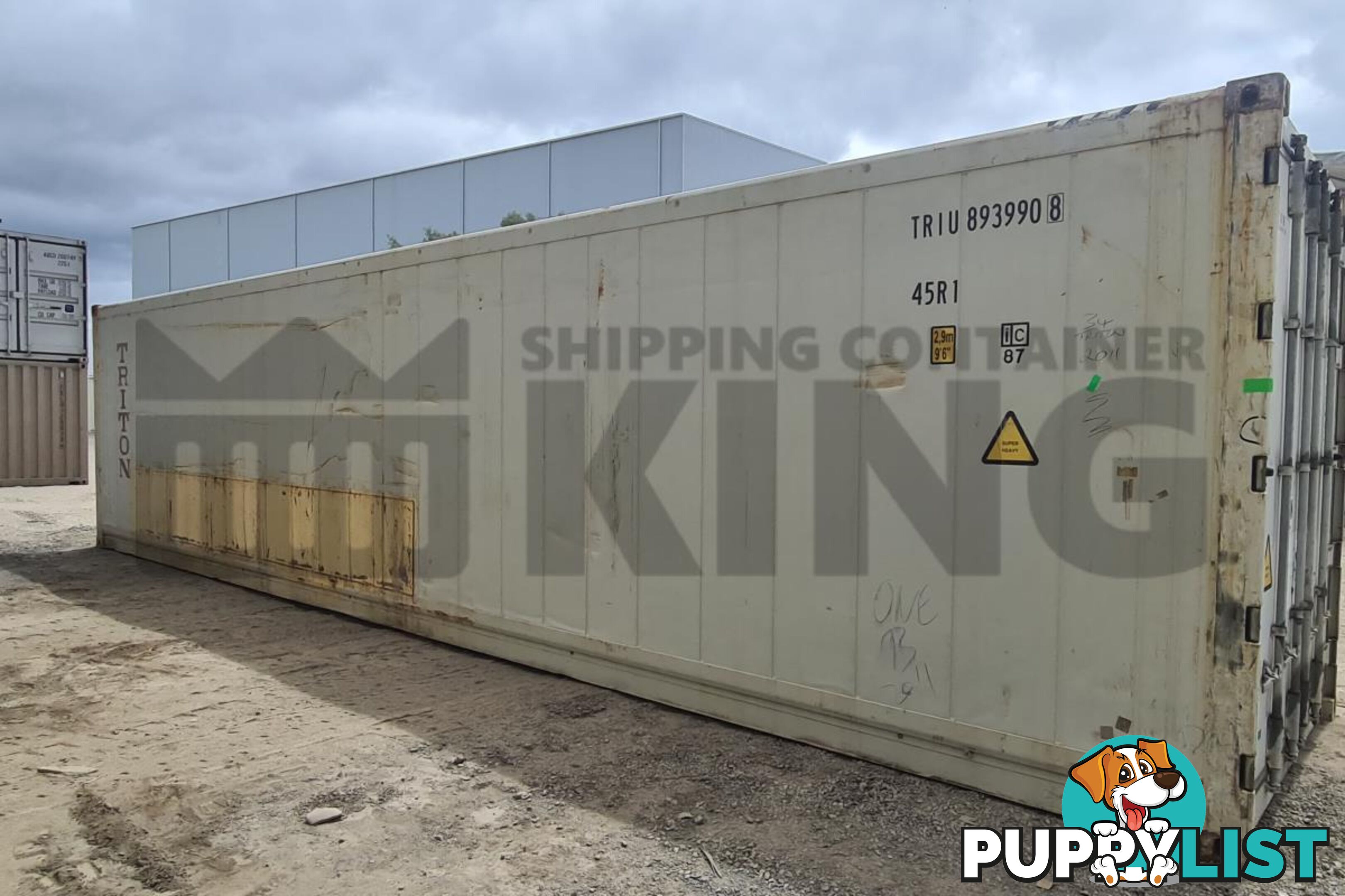 40' HIGH CUBE REFRIGERATED "REEFER" SHIPPING CONTAINER (OPERATIONAL)