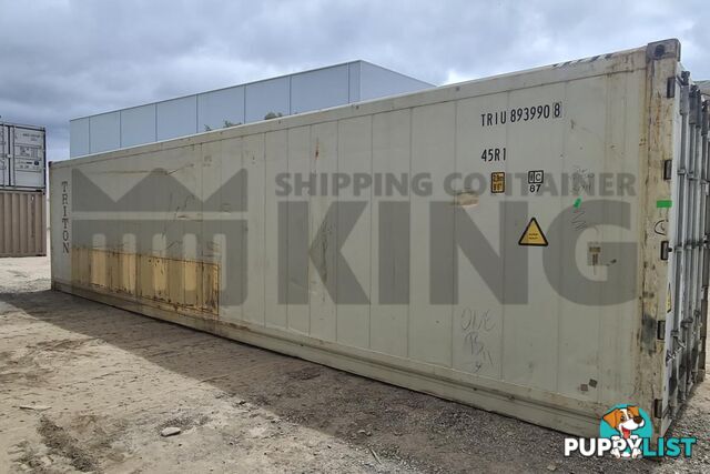 40' HIGH CUBE REFRIGERATED "REEFER" SHIPPING CONTAINER (OPERATIONAL)
