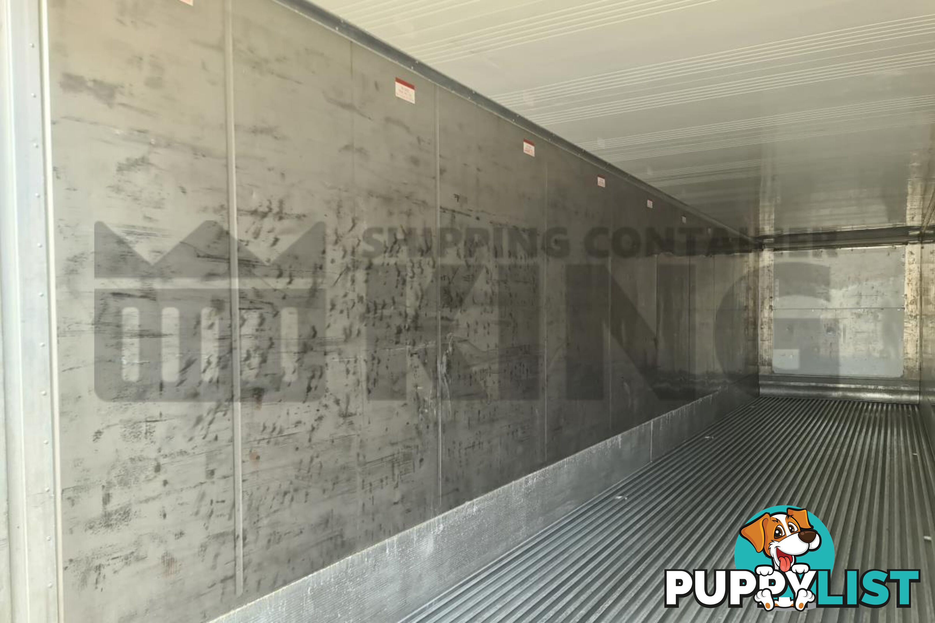 40' HIGH CUBE REFRIGERATED "REEFER" SHIPPING CONTAINER (OPERATIONAL)