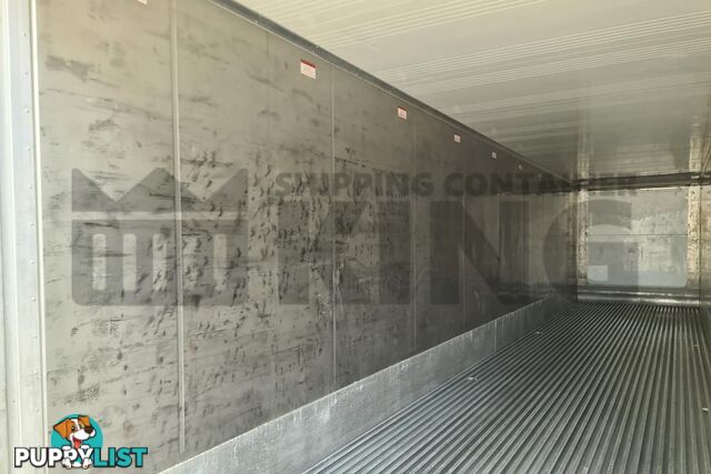 40' HIGH CUBE REFRIGERATED "REEFER" SHIPPING CONTAINER (OPERATIONAL)