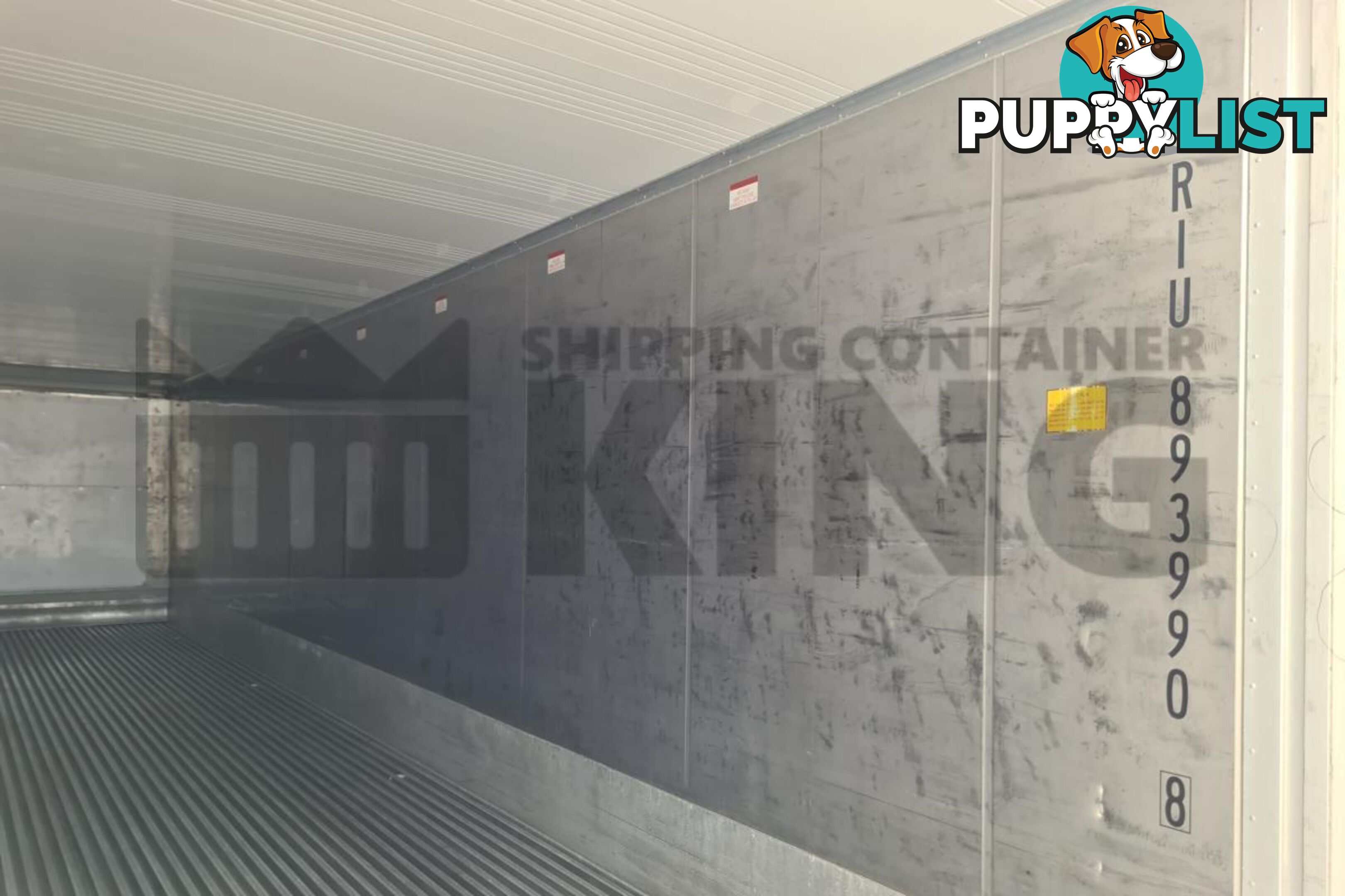 40' HIGH CUBE REFRIGERATED "REEFER" SHIPPING CONTAINER (OPERATIONAL)