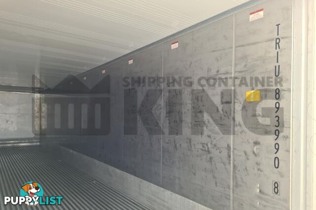 40' HIGH CUBE REFRIGERATED "REEFER" SHIPPING CONTAINER (OPERATIONAL)