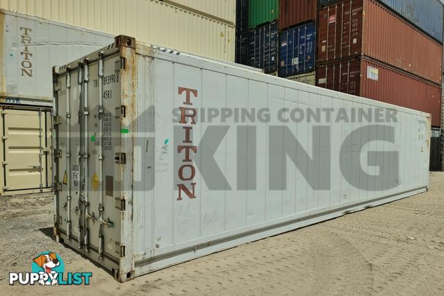 40' HIGH CUBE REFRIGERATED "REEFER" SHIPPING CONTAINER (OPERATIONAL)