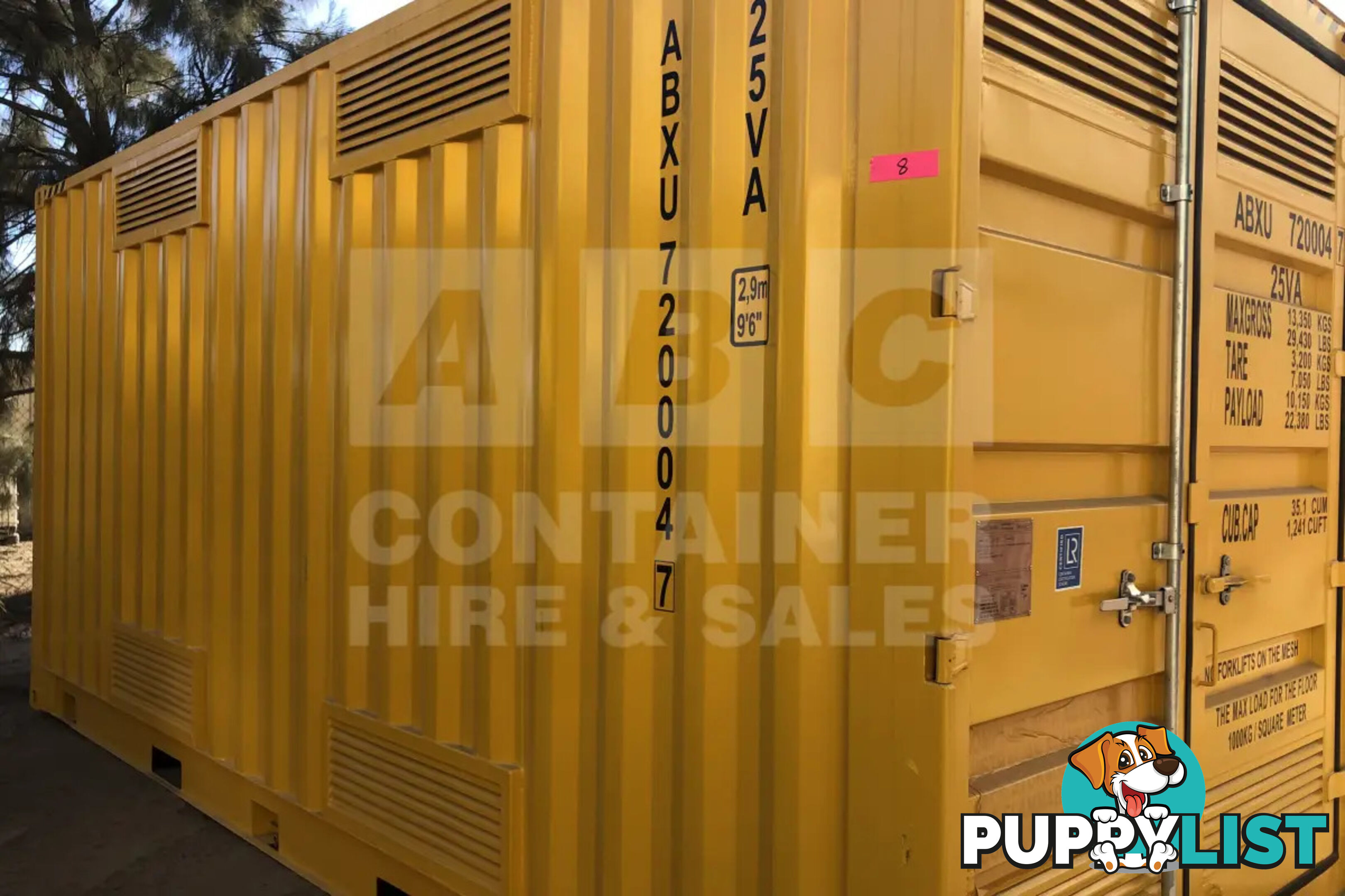 20' HIGH CUBE SIDE OPENING DANGEROUS GOODS SHIPPING CONTAINER - in Brisbane
