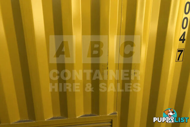 20' HIGH CUBE SIDE OPENING DANGEROUS GOODS SHIPPING CONTAINER - in Brisbane