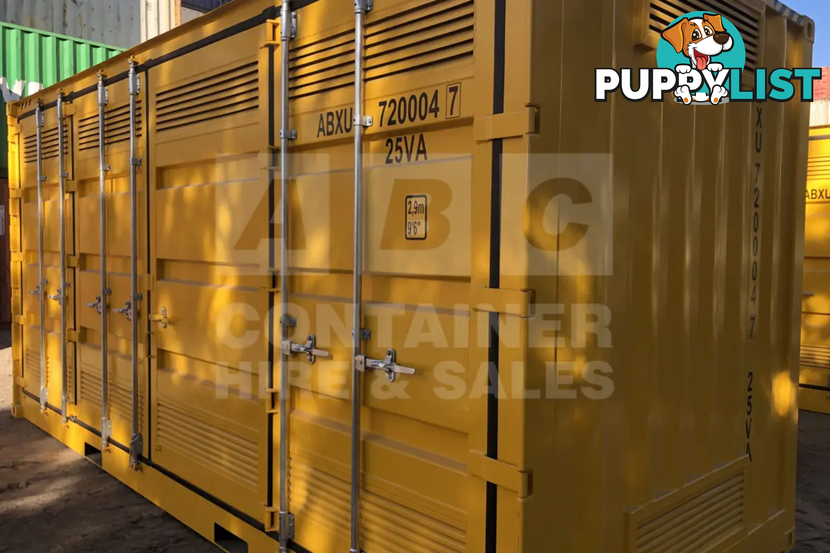 20' HIGH CUBE SIDE OPENING DANGEROUS GOODS SHIPPING CONTAINER - in Brisbane