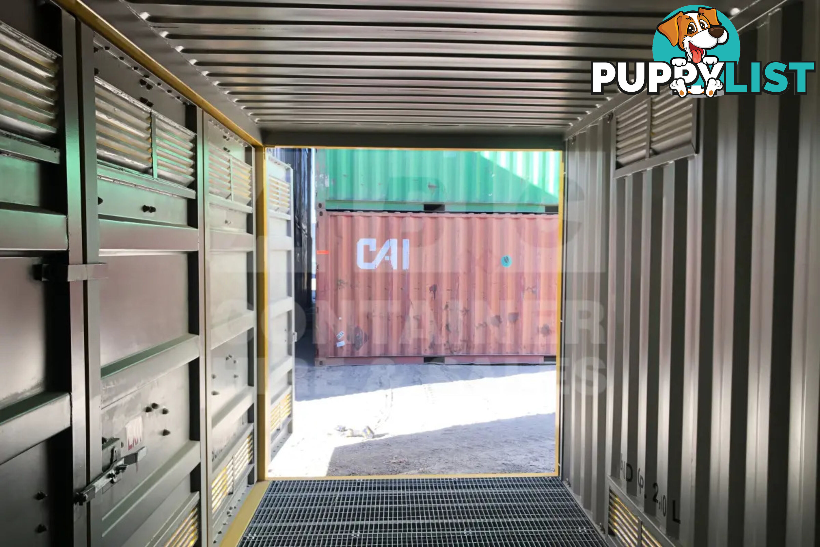 20' HIGH CUBE SIDE OPENING DANGEROUS GOODS SHIPPING CONTAINER - in Brisbane