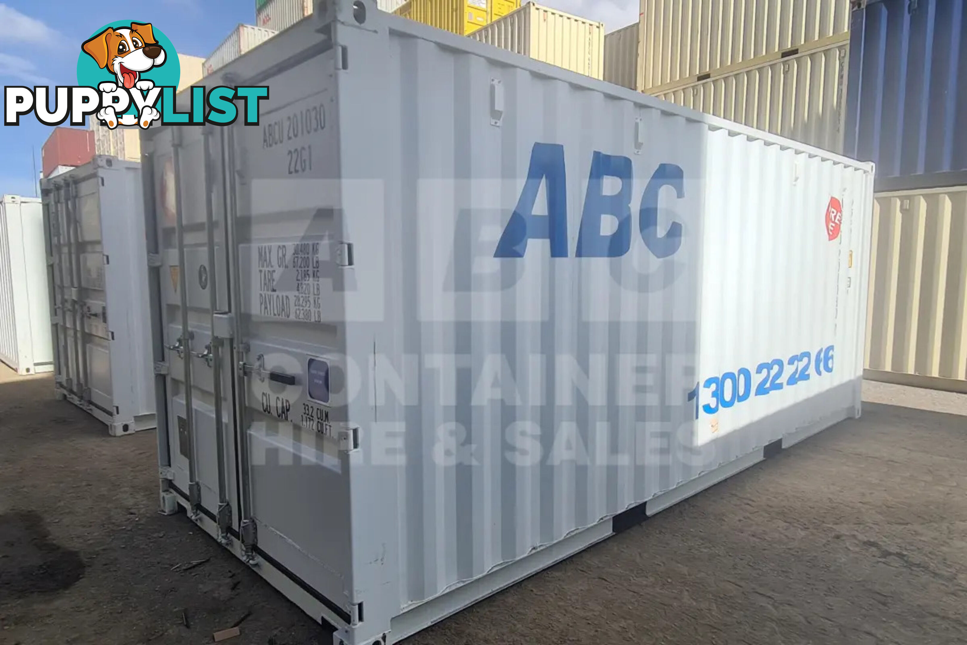 20' STANDARD HEIGHT SHIPPING CONTAINER - in Lismore