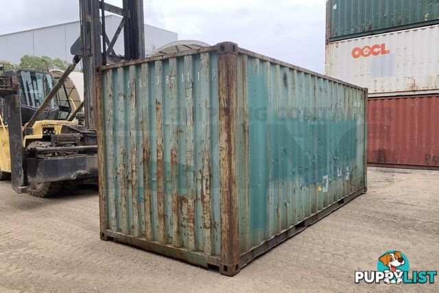 20' STANDARD HEIGHT SHIPPING CONTAINER (AS-IS CONDITION) - in Toowoomba