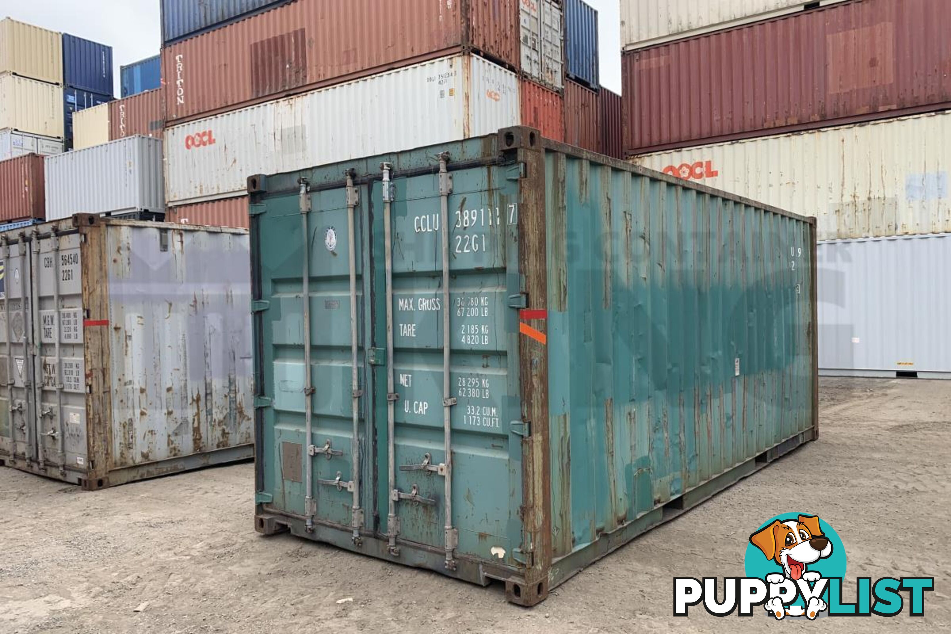 20' STANDARD HEIGHT SHIPPING CONTAINER (AS-IS CONDITION) - in Toowoomba