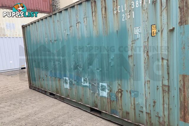 20' STANDARD HEIGHT SHIPPING CONTAINER (AS-IS CONDITION) - in Toowoomba