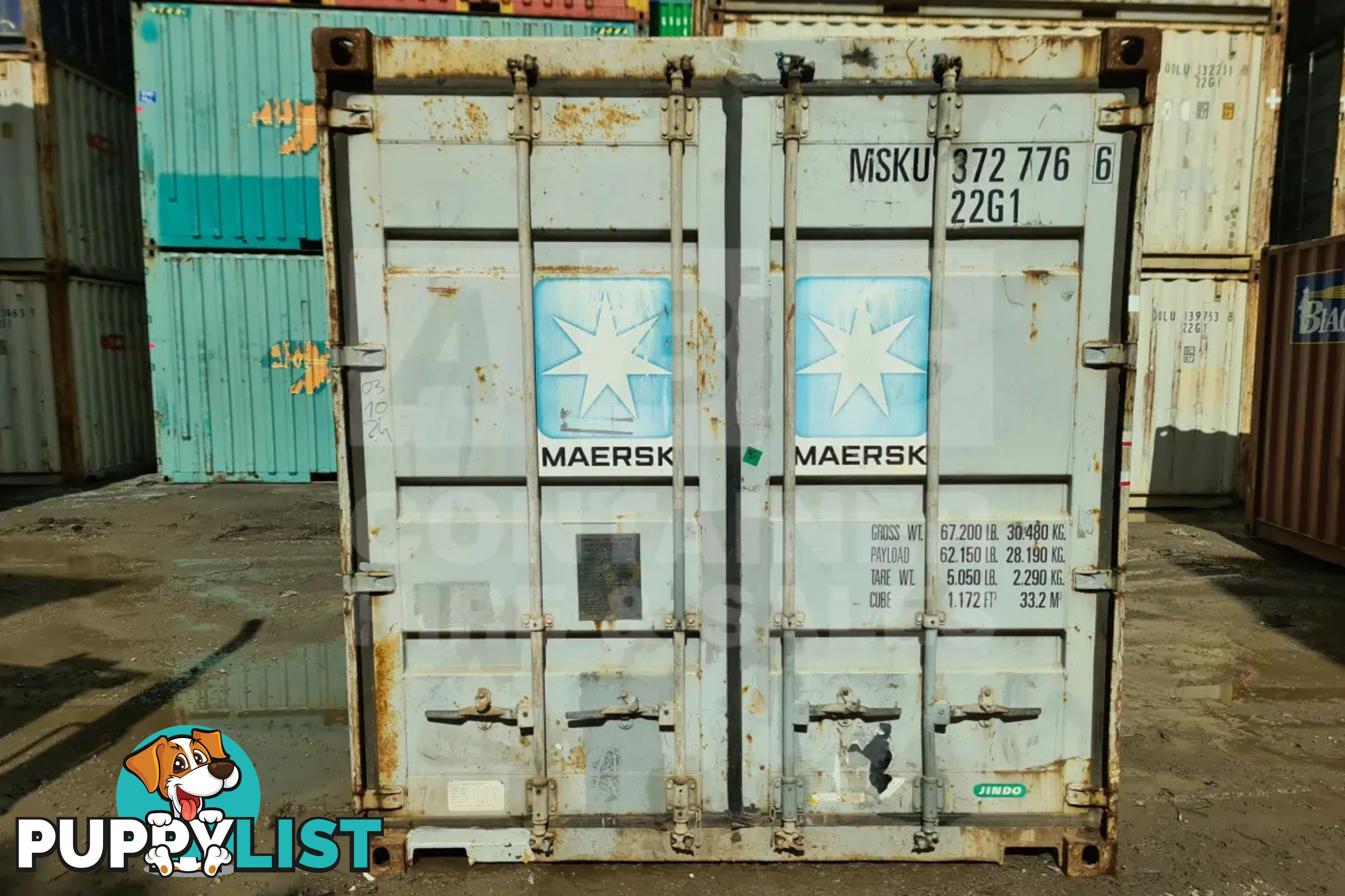 20' STANDARD HEIGHT SHIPPING CONTAINER