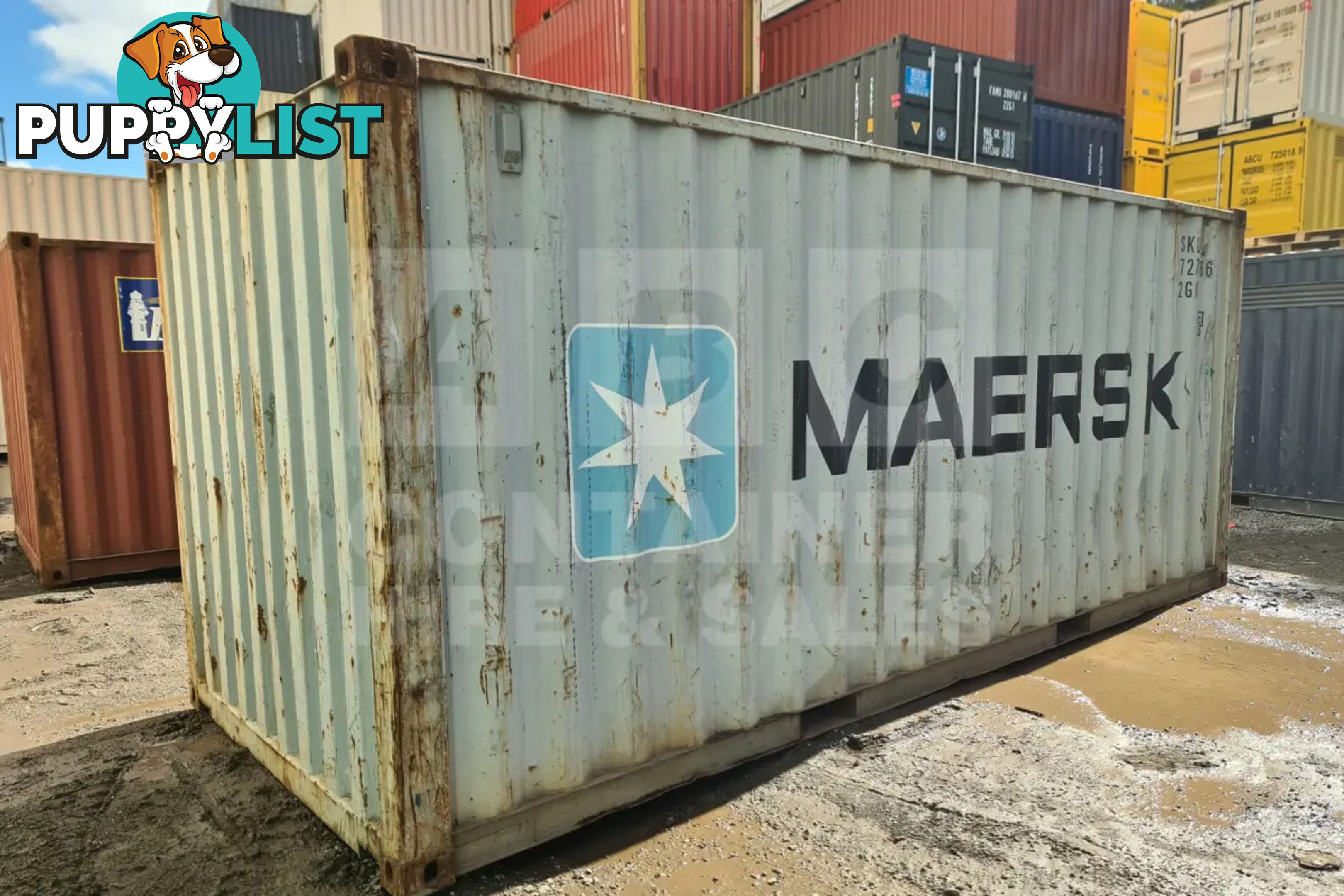20' STANDARD HEIGHT SHIPPING CONTAINER