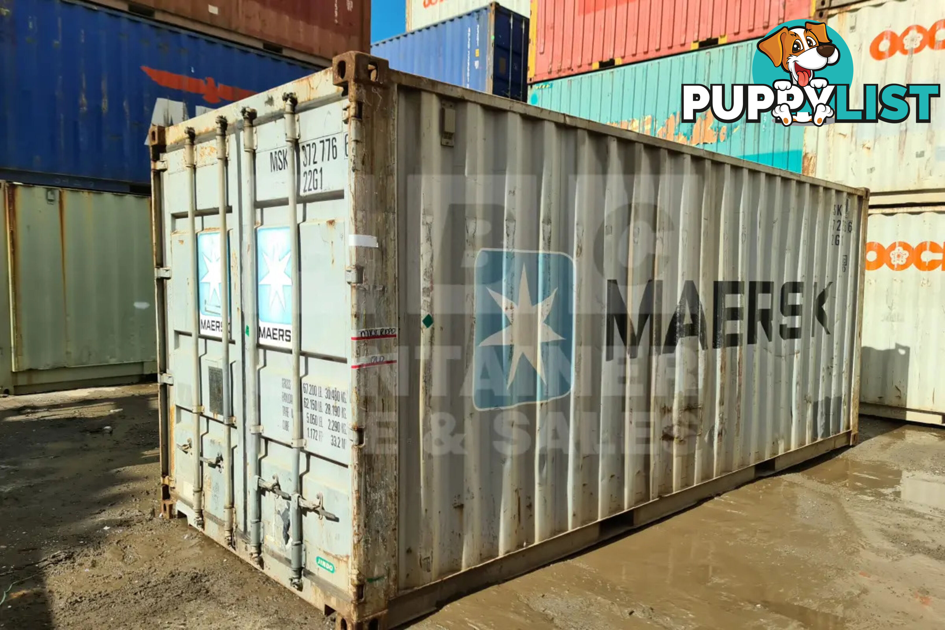 20' STANDARD HEIGHT SHIPPING CONTAINER