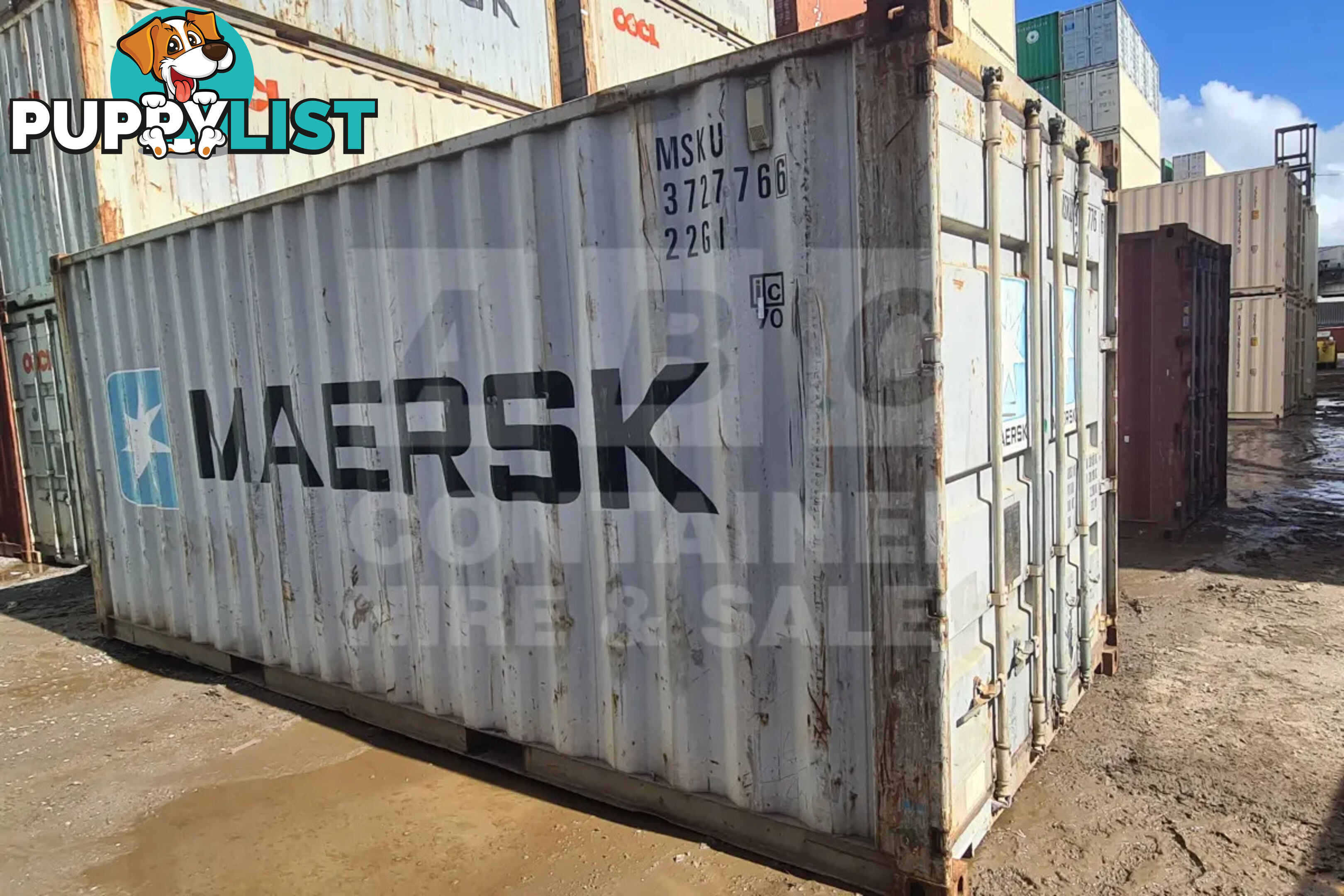 20' STANDARD HEIGHT SHIPPING CONTAINER