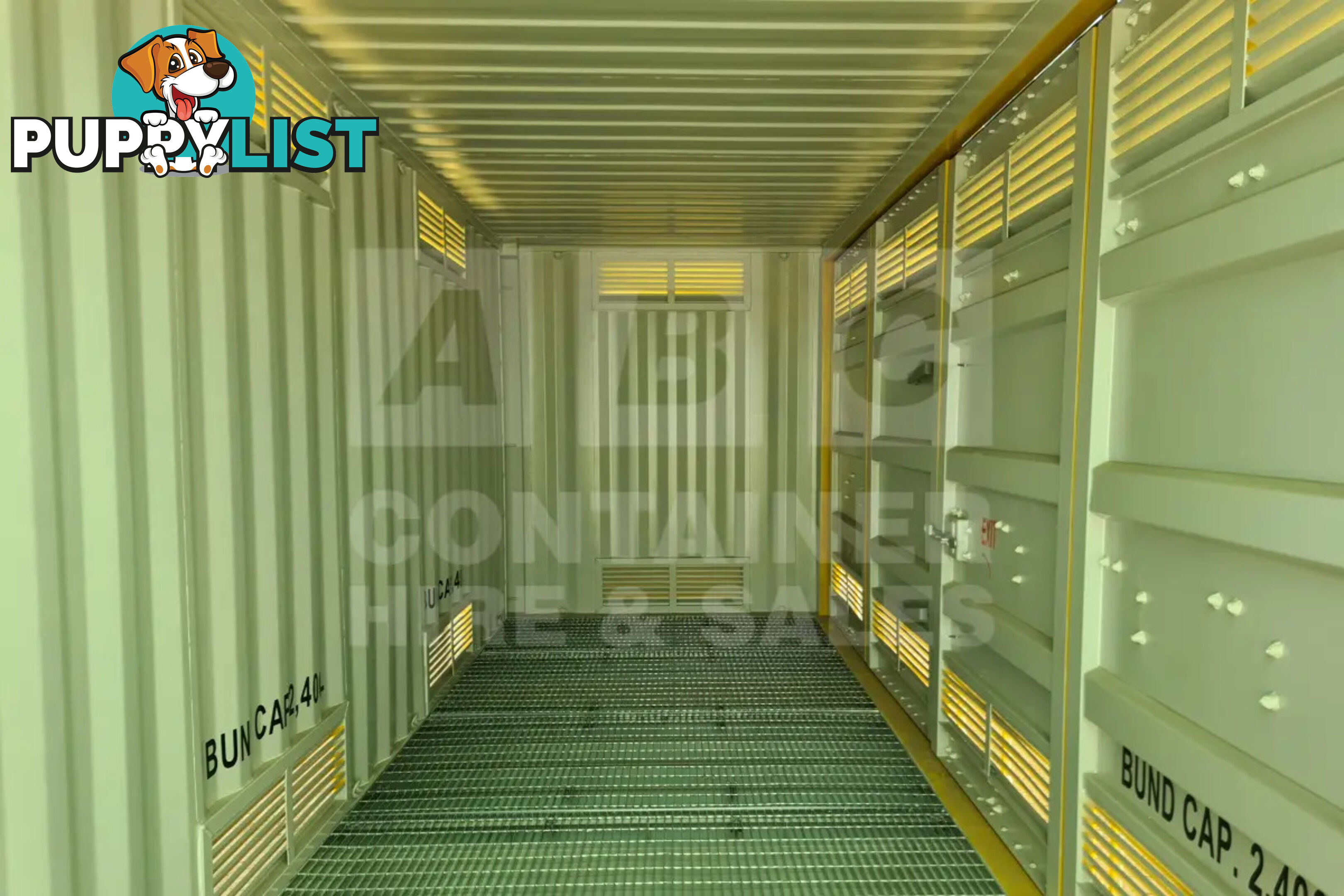 20' HIGH CUBE SIDE OPENING DANGEROUS GOODS SHIPPING CONTAINER