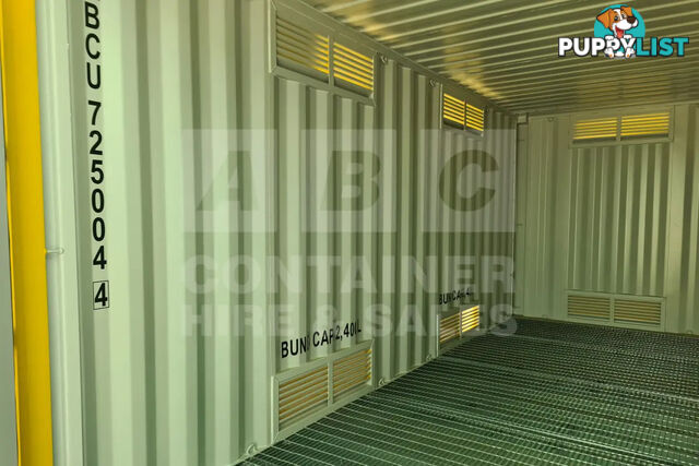 20' HIGH CUBE SIDE OPENING DANGEROUS GOODS SHIPPING CONTAINER
