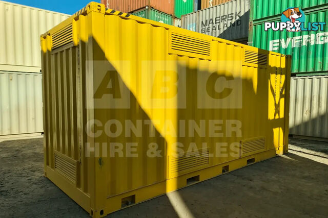20' HIGH CUBE SIDE OPENING DANGEROUS GOODS SHIPPING CONTAINER