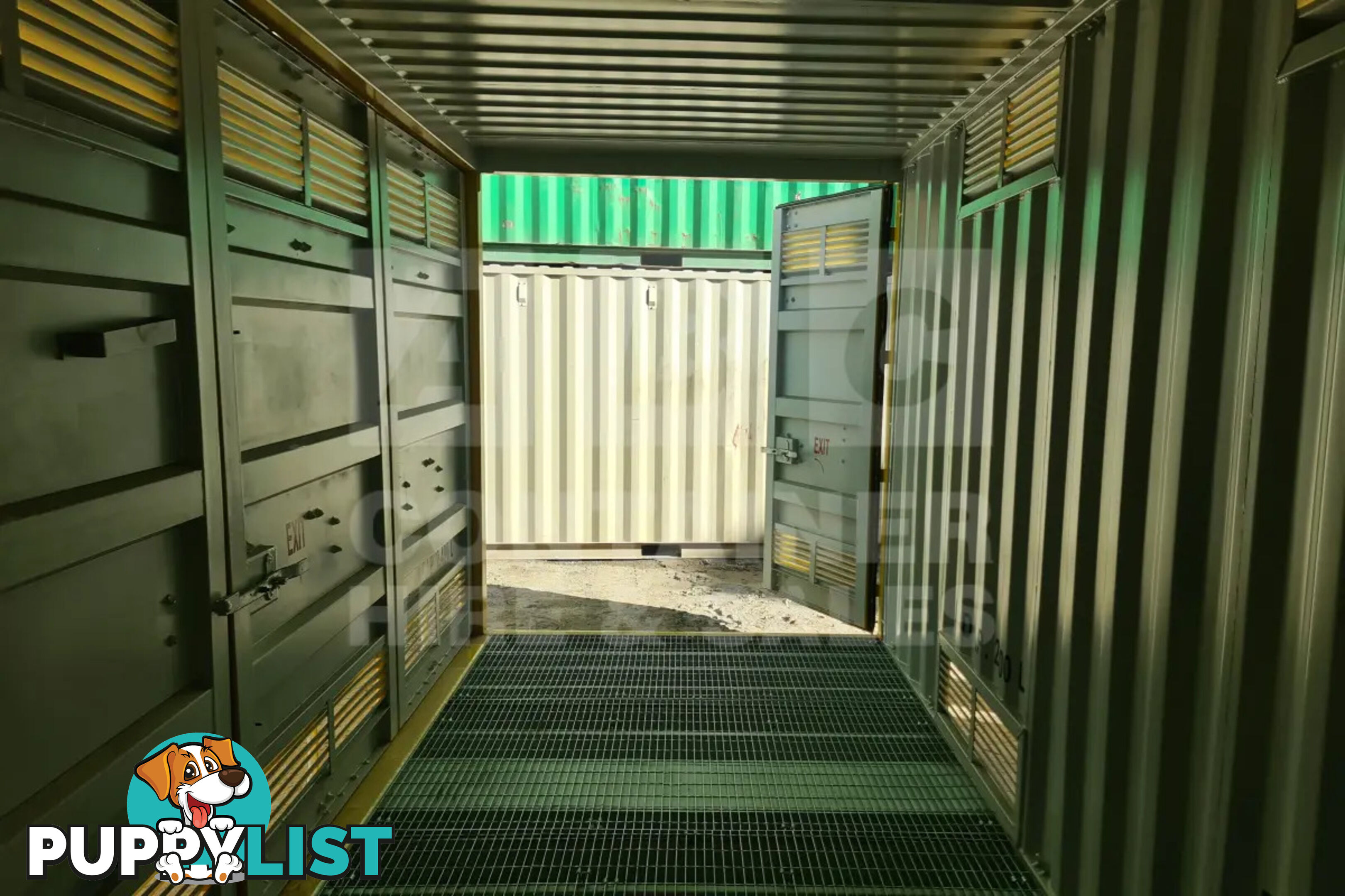 20' HIGH CUBE SIDE OPENING DANGEROUS GOODS SHIPPING CONTAINER