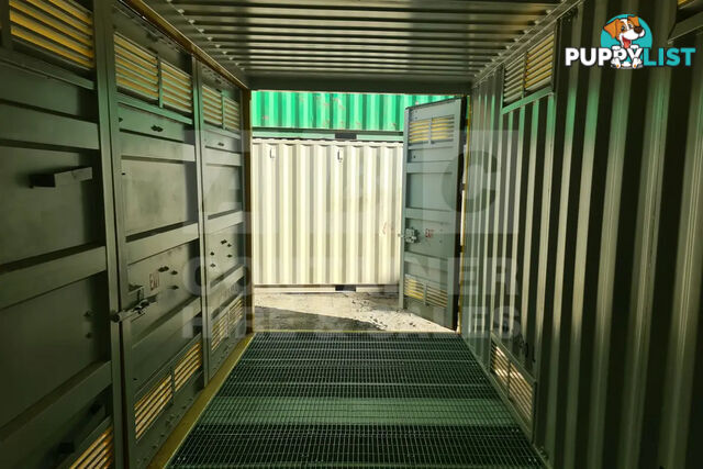20' HIGH CUBE SIDE OPENING DANGEROUS GOODS SHIPPING CONTAINER