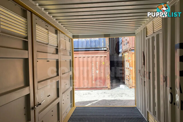 20' HIGH CUBE SIDE OPENING DANGEROUS GOODS SHIPPING CONTAINER