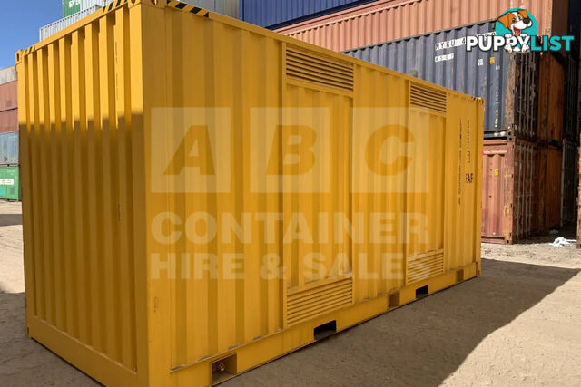 20' HIGH CUBE SIDE OPENING DANGEROUS GOODS SHIPPING CONTAINER