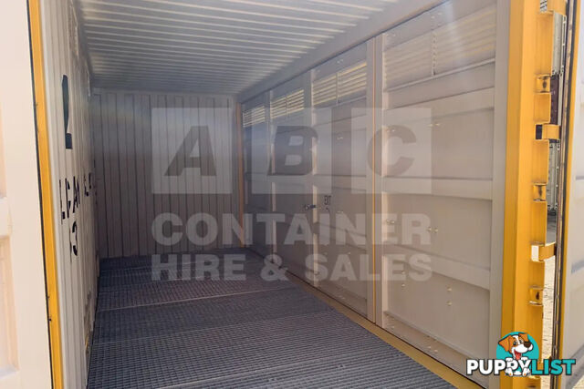 20' HIGH CUBE SIDE OPENING DANGEROUS GOODS SHIPPING CONTAINER
