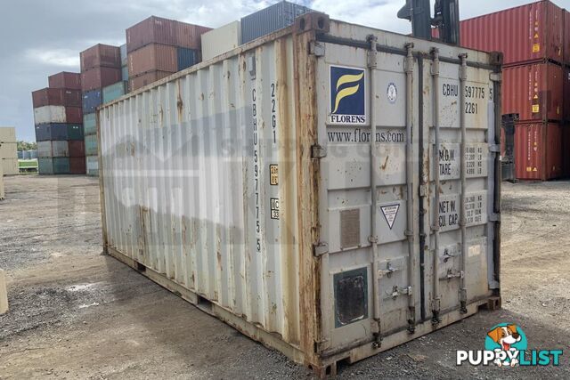 20' STANDARD HEIGHT SHIPPING CONTAINER - in Brisbane