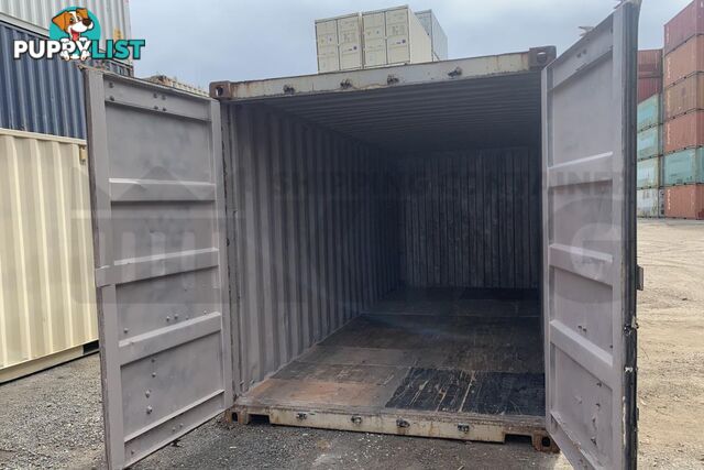 20' STANDARD HEIGHT SHIPPING CONTAINER - in Brisbane