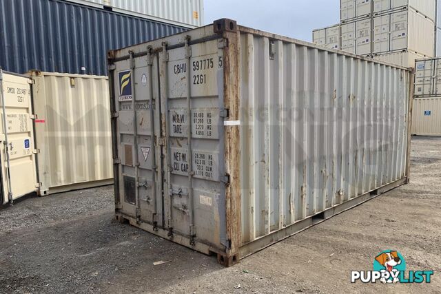 20' STANDARD HEIGHT SHIPPING CONTAINER - in Brisbane