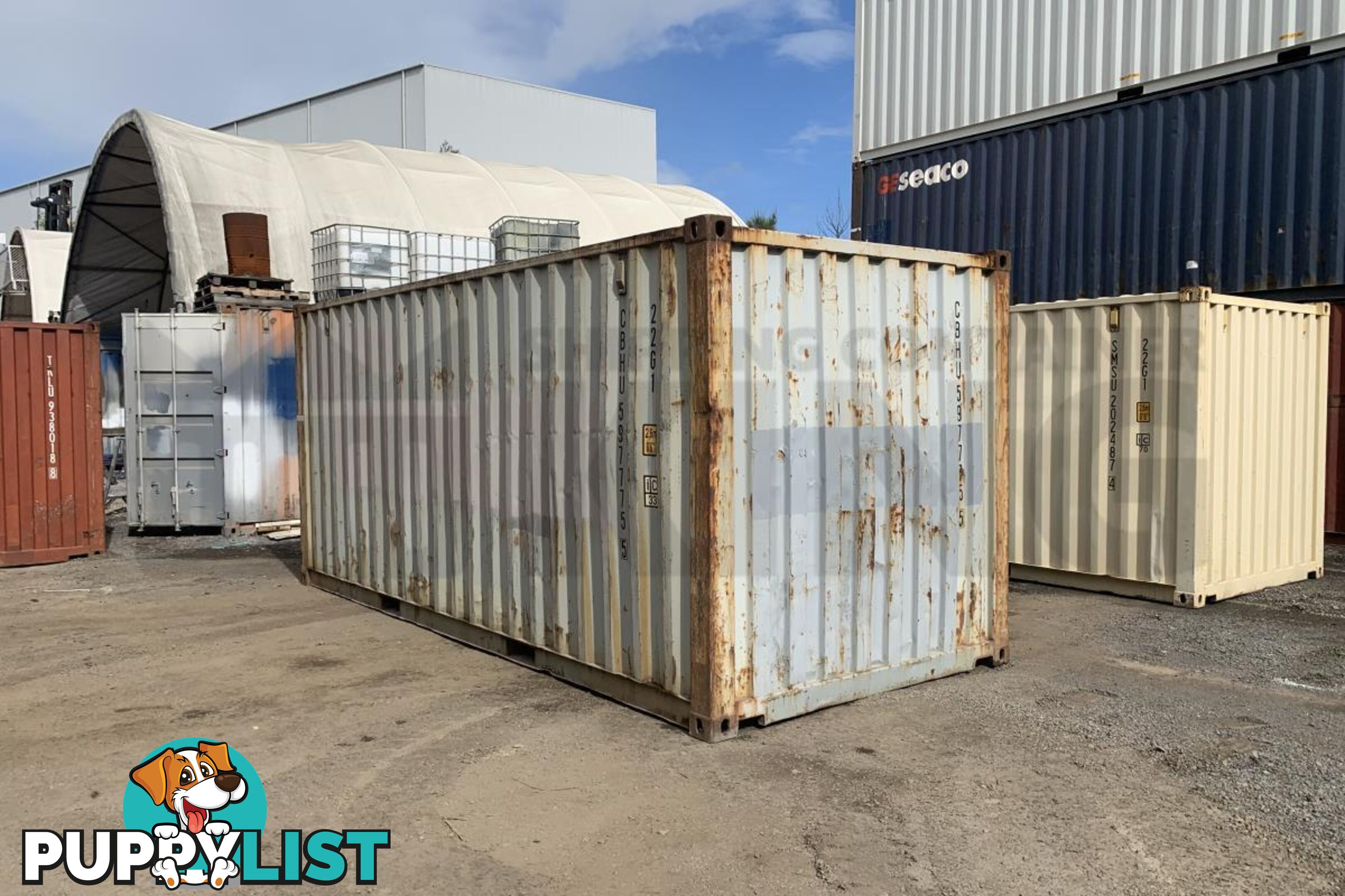 20' STANDARD HEIGHT SHIPPING CONTAINER - in Brisbane