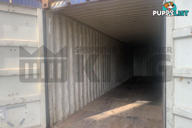 40' HIGH CUBE SHIPPING CONTAINER