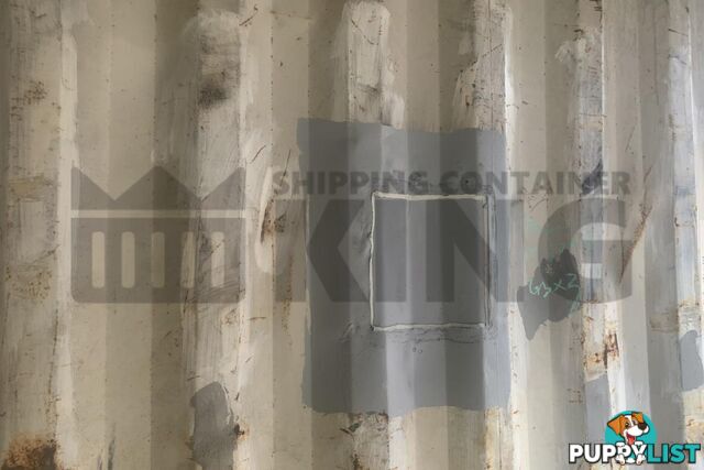 40' HIGH CUBE SHIPPING CONTAINER