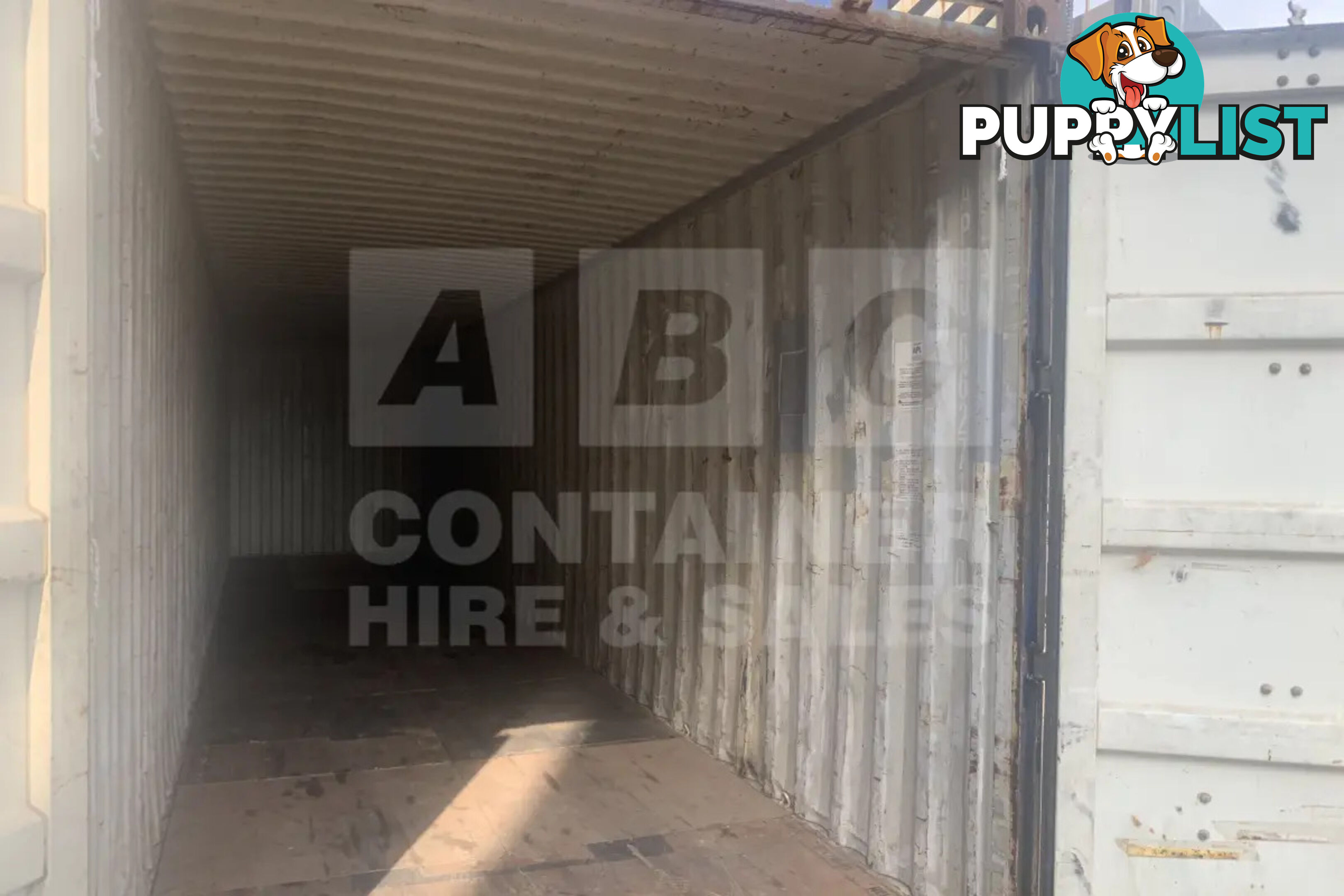 40' HIGH CUBE SHIPPING CONTAINER