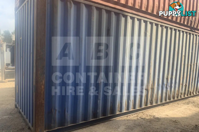 40' HIGH CUBE SHIPPING CONTAINER