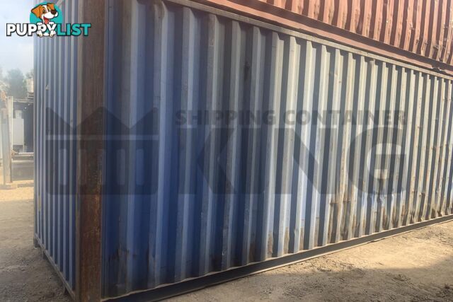 40' HIGH CUBE SHIPPING CONTAINER