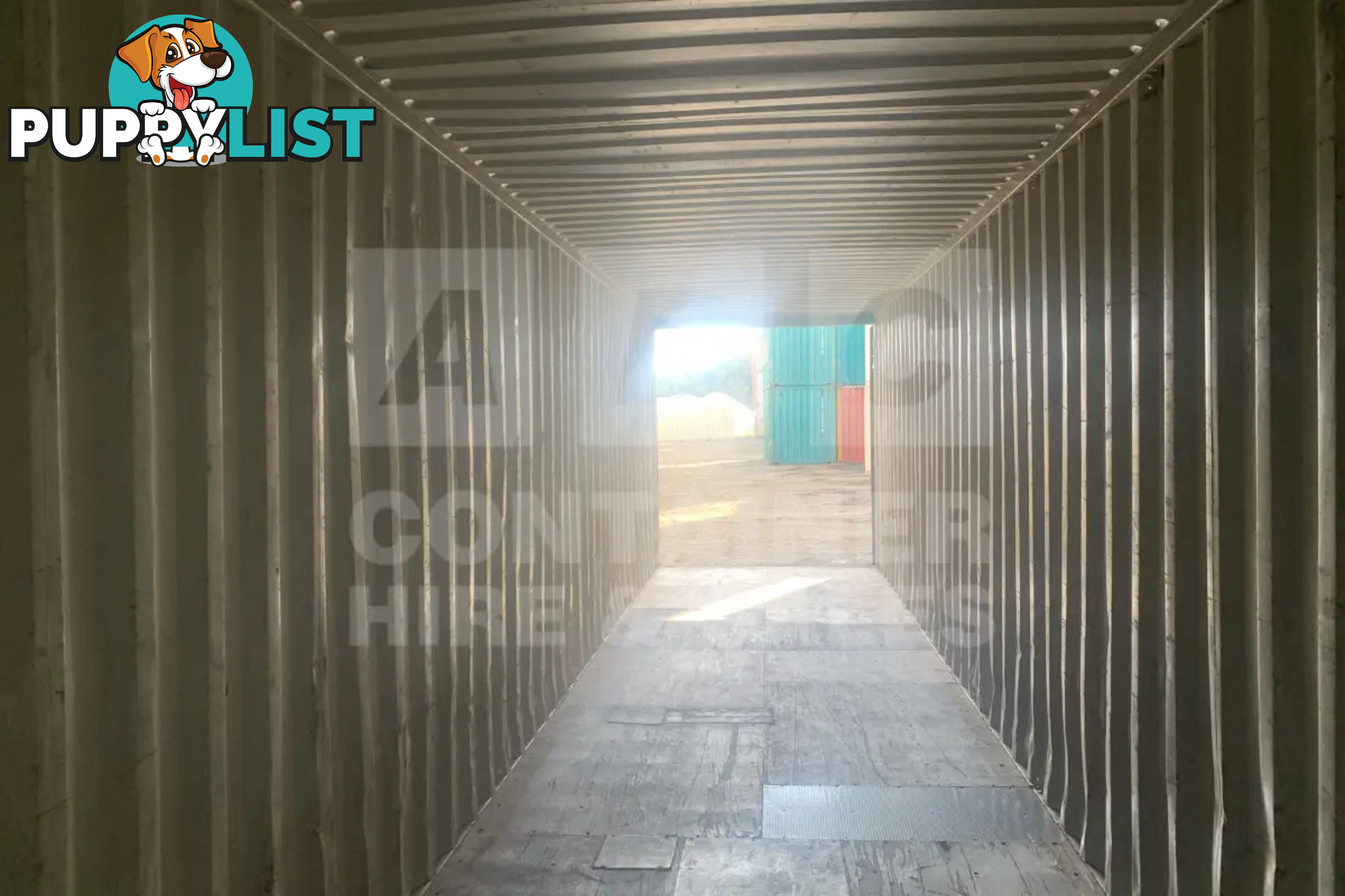 40' HIGH CUBE SHIPPING CONTAINER