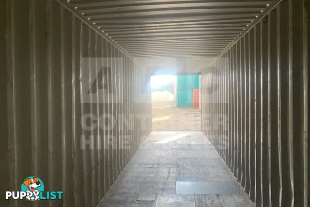 40' HIGH CUBE SHIPPING CONTAINER