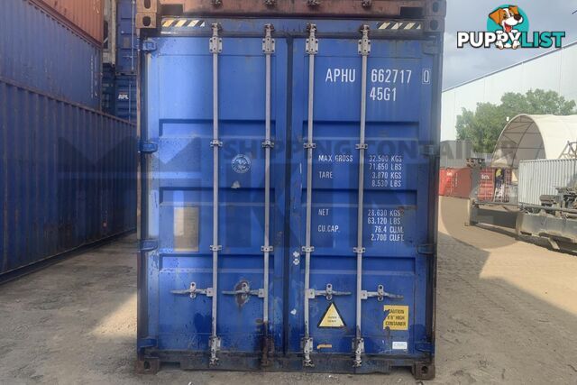40' HIGH CUBE SHIPPING CONTAINER