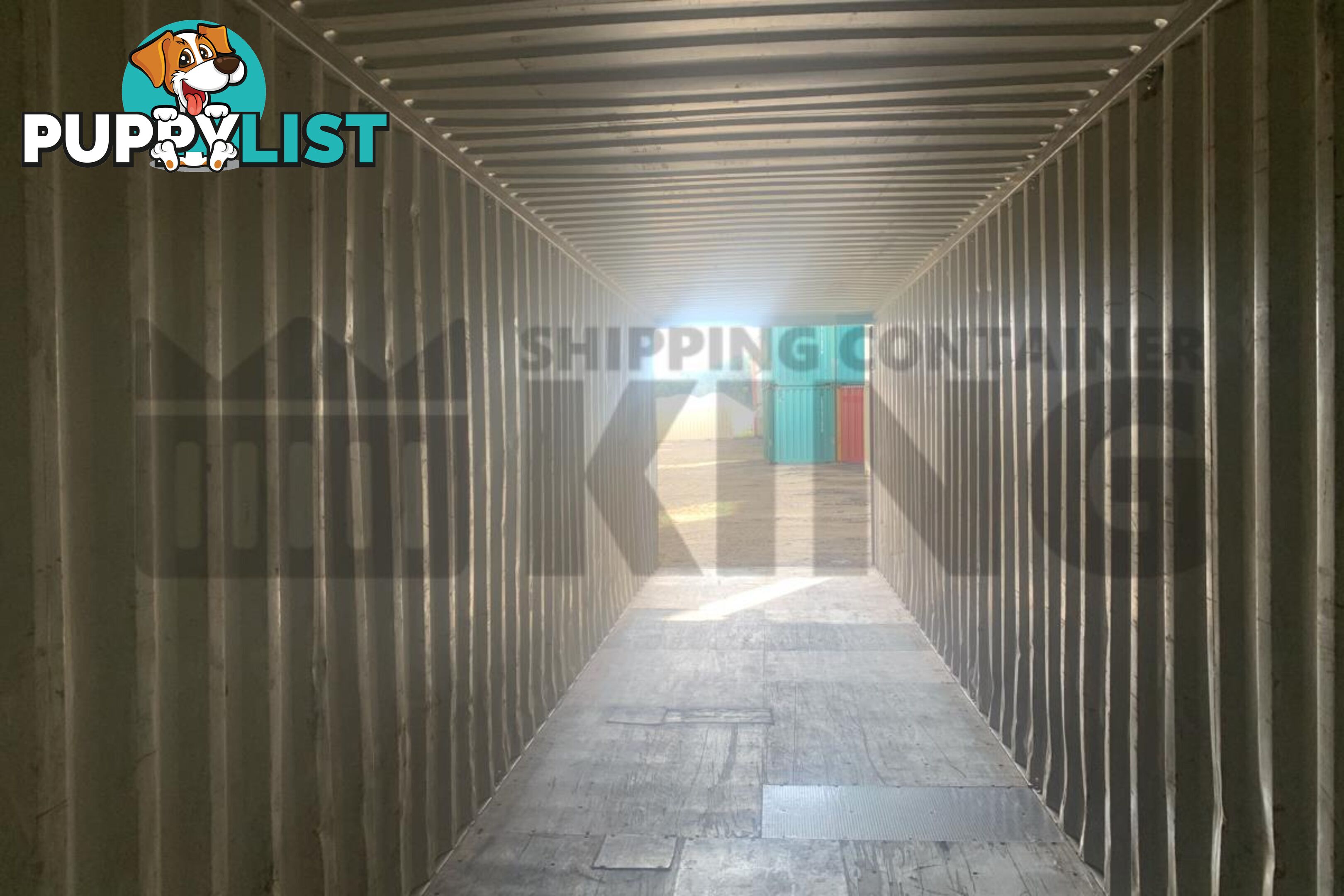 40' HIGH CUBE SHIPPING CONTAINER