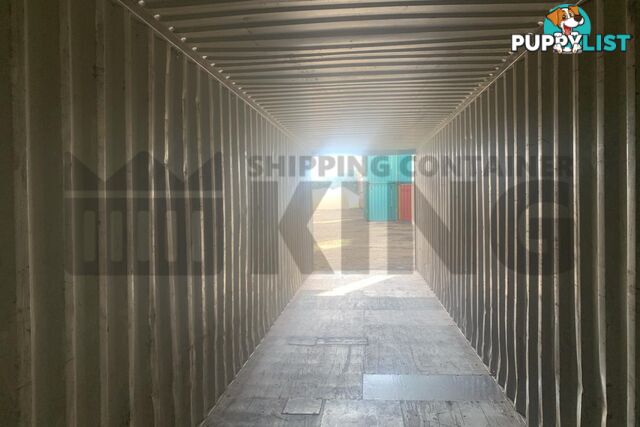 40' HIGH CUBE SHIPPING CONTAINER
