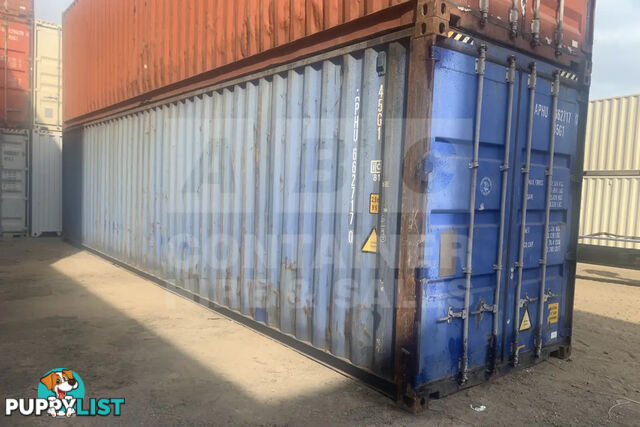 40' HIGH CUBE SHIPPING CONTAINER