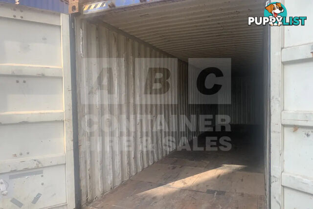 40' HIGH CUBE SHIPPING CONTAINER