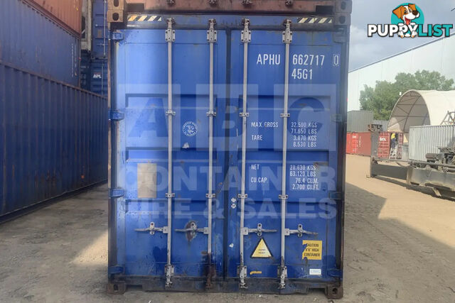 40' HIGH CUBE SHIPPING CONTAINER
